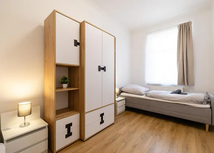 Lehastays - I 4 Einzelbetten * Leipzig